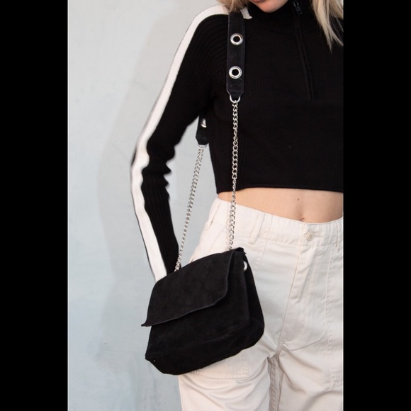 Brandy Melville suede shoulder bag - Picture 1 of 3